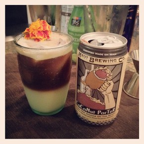 Coconut Porter Beer Cocktail