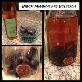 Black Mission Fig infused Bourbon