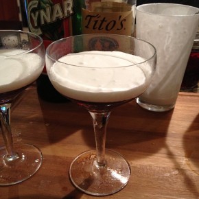 The Mussolini – variation on a White Russian