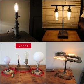 Rizzo & Crane – The Drunken Crane is now making Speakeasy influenced lamps and accessories. Support local business and artisans!